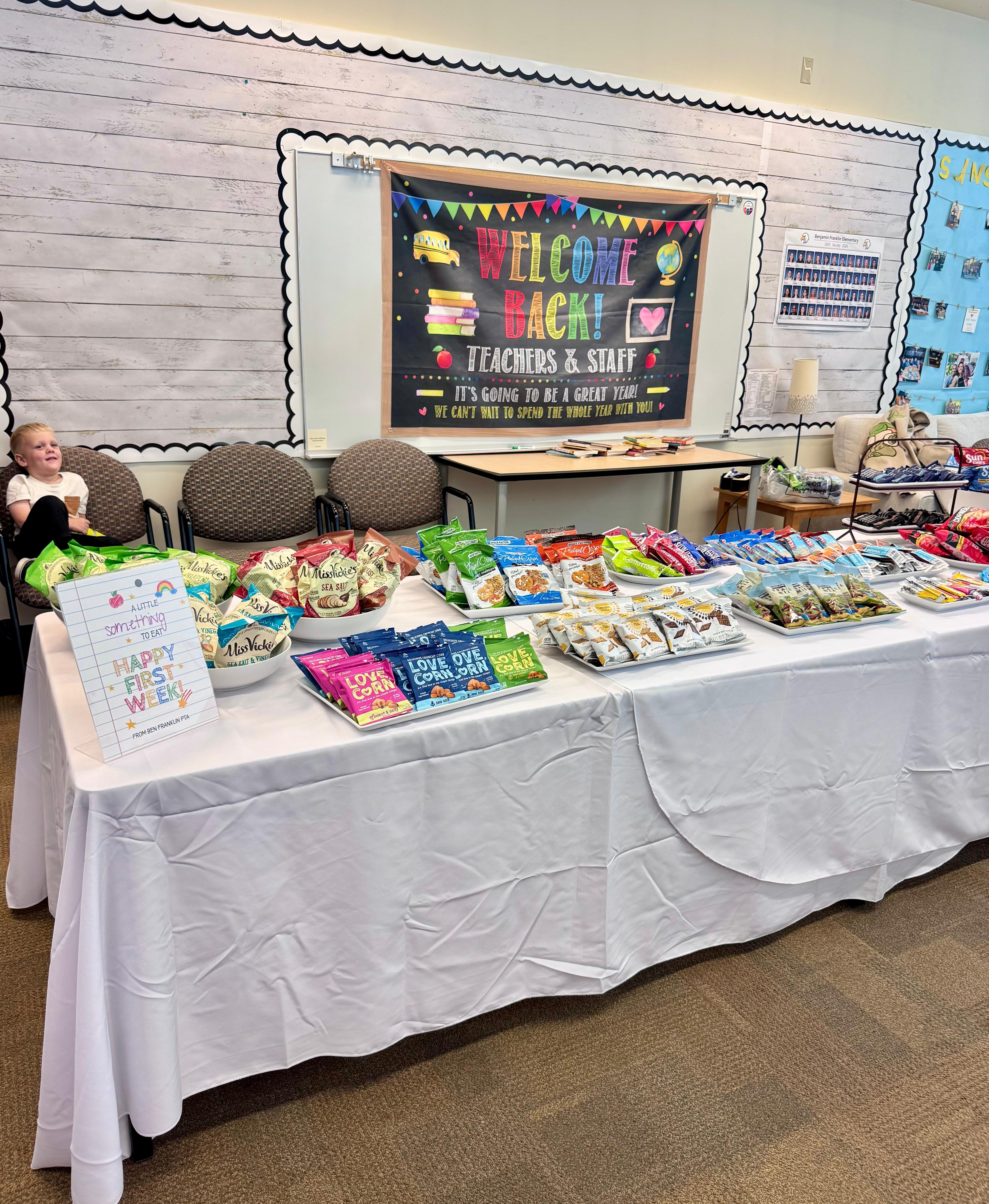 Welcome Back Teachers and Staff celebration